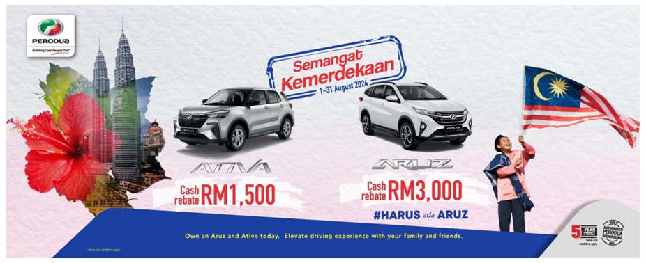 Celebrate Merdeka with Perodua Rawang! - Perodua Rawang Sales