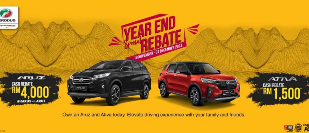 Perodua Year-End Special Rebate 2024: Drive Home the Best Deals!