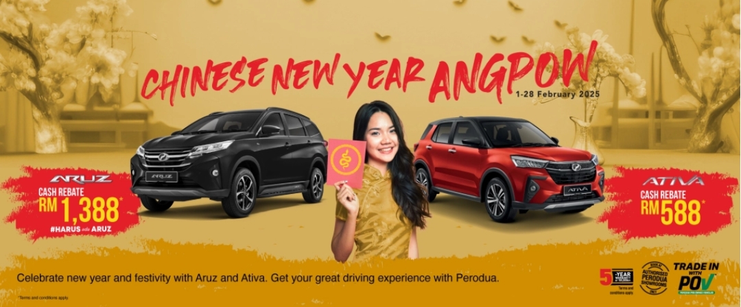 Perodua Rawang Chinese New Year Angpow Promo