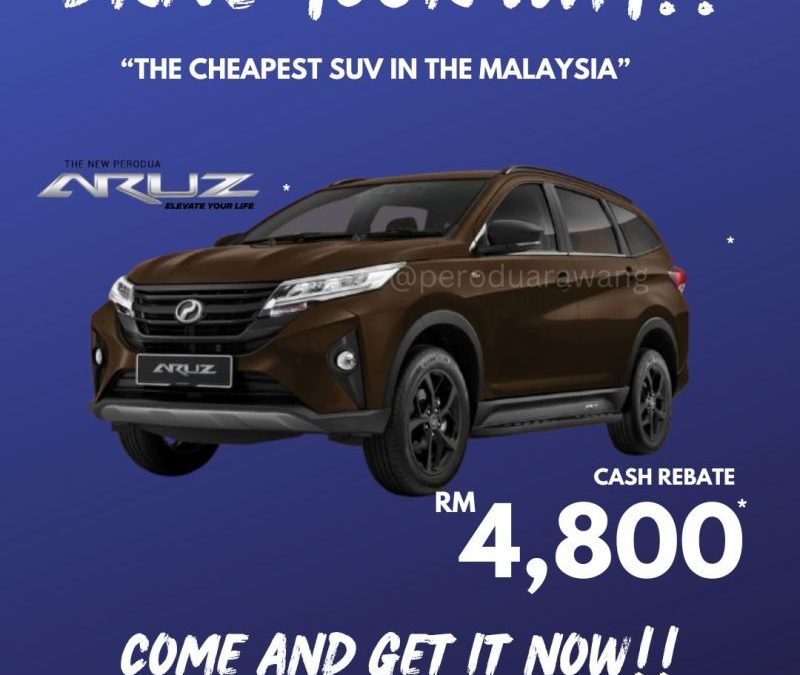 Perodua Aruz: Drive Your Way in Rawang!