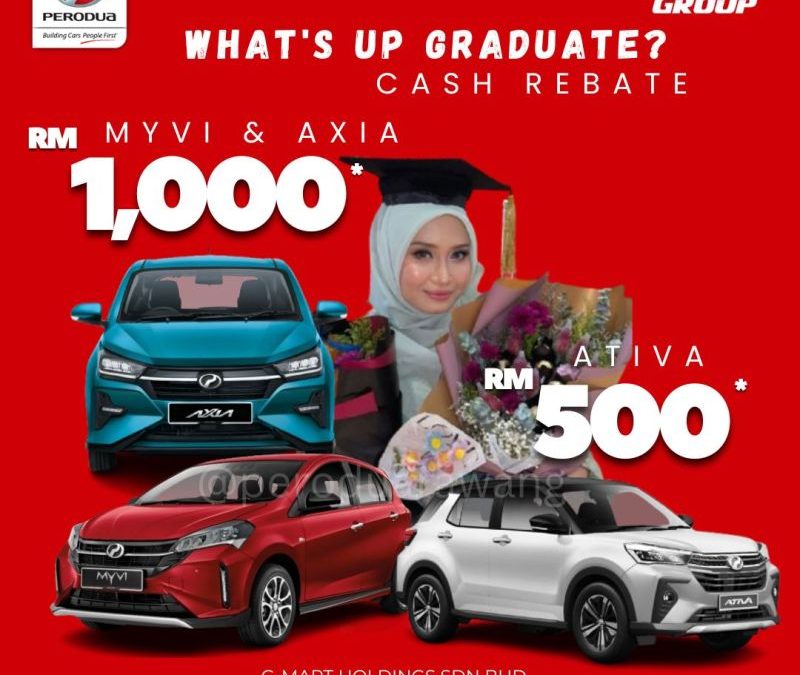 Perodua Graduate Rebate at Rawang
