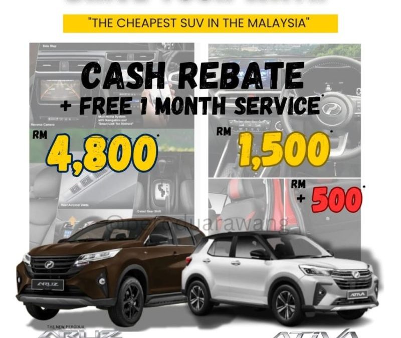 Perodua Rawang Cash Rebate