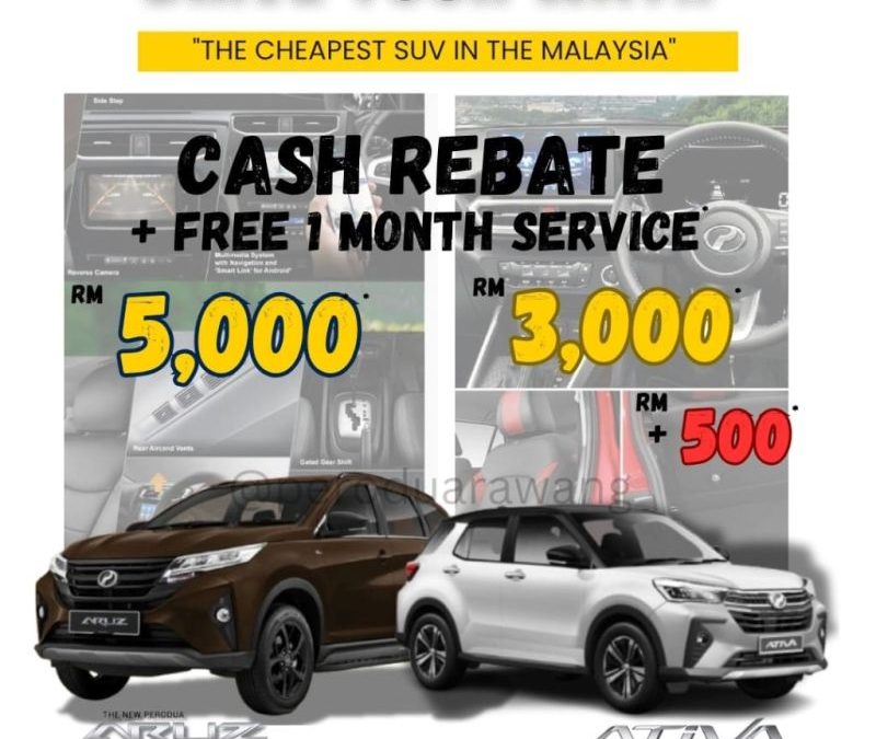Perodua Rawang Cash Rebate