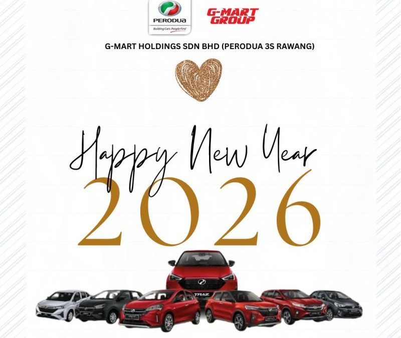 Happy New Year 2026 from Perodua Rawang