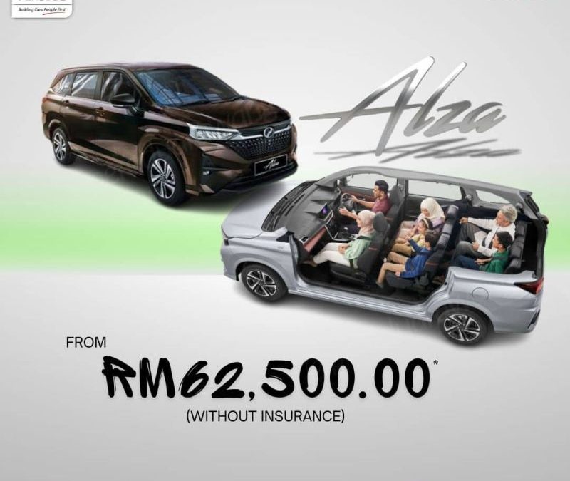 Perodua Alza at G-Mart Rawang