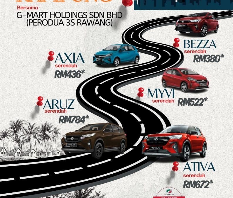 Perodua Balik Kampung Deals at G-Mart Rawang