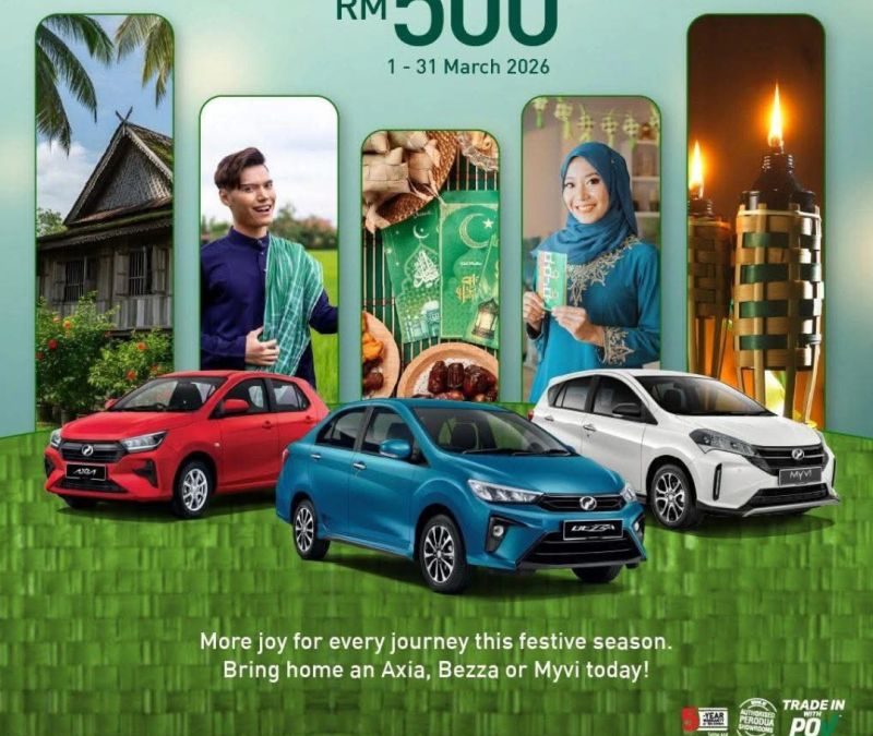 Perodua Special Duit Raya Promotion – RM500 Bonus!