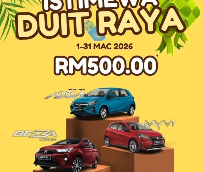 Istimewa Duit Raya Perodua Promotion at G-Mart Rawang