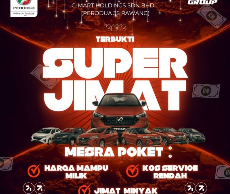 Promosi Super Jimat Perodua Rawang