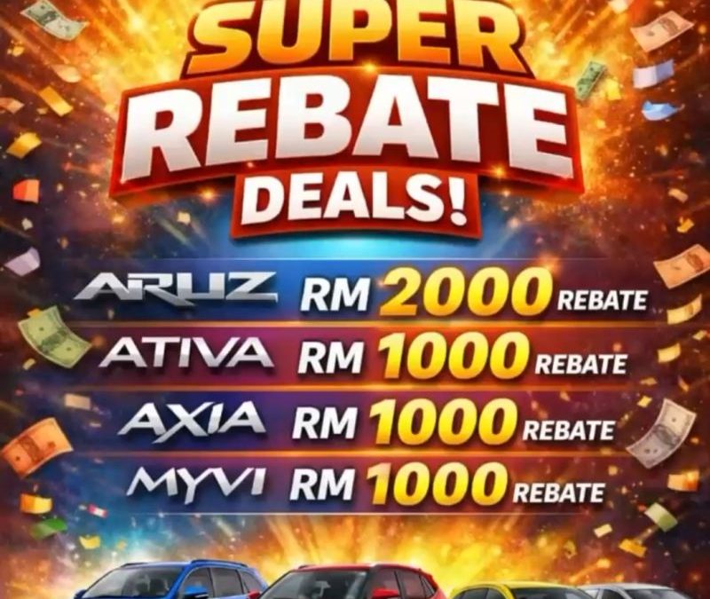 Perodua Rawang Super Rebate Deals