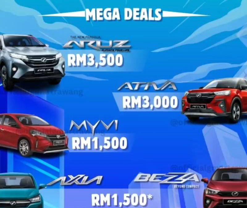 Perodua Rawang Dream Drive Mega Deals