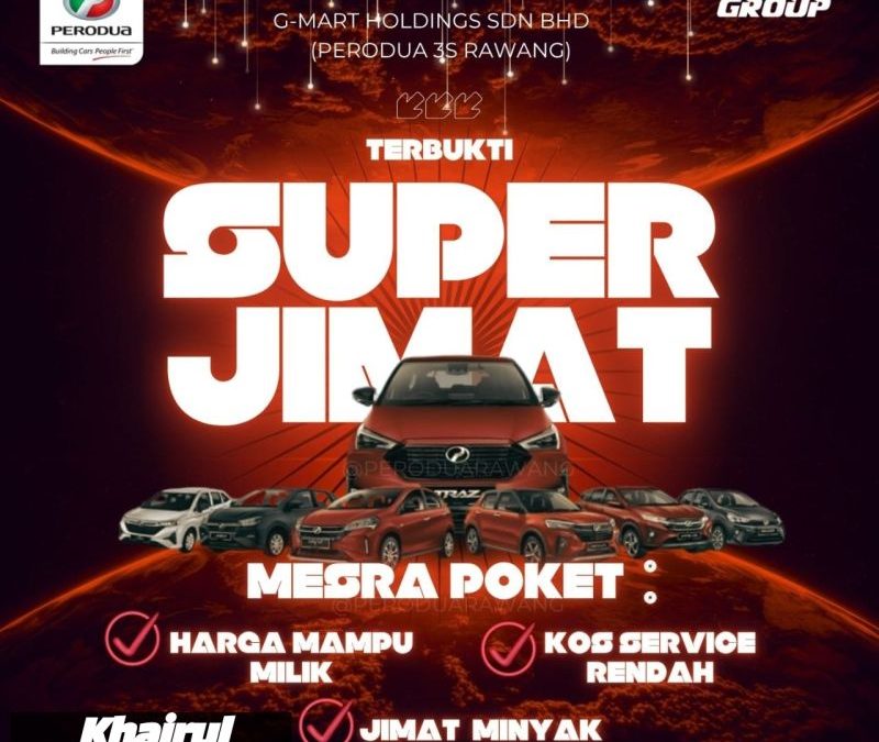 Promosi Perodua Rawang – Terbukti Super Jimat & Mesra Poket